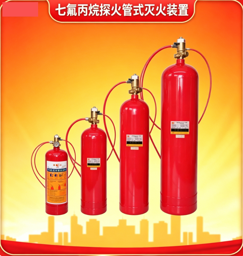 七氟丙烷探火管式滅火裝置介紹說明